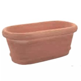 Kaspó ovális Rustico 27cm