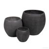 Ottawa Classic beton növénytartó szett szürke 22x20-44x40,5cm S/3