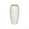 Saxon kerámia váza matt krém 30x61cm