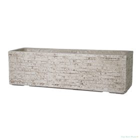 Ontario Tetra kompozit balkonláda homokszín 60x17,2x17,2cm